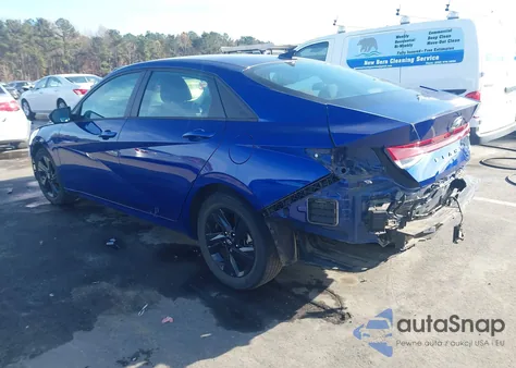 2021 Hyundai Elantra Sel from USA, damaged, VIN 5NPLM4AG8MH006559